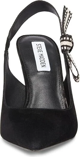 Steve Madden Bri High Women's Heels Black Lace : 8 M, Textile - Image 10