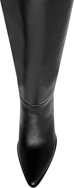 Steve Madden Brittan Women's Boots Black Leather : 9.5 M, Leather/Rubber - Image 2