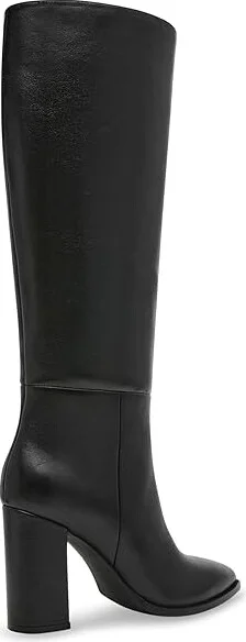 Steve Madden Brittan Women's Boots Black Leather : 9.5 M, Leather/Rubber - Image 4