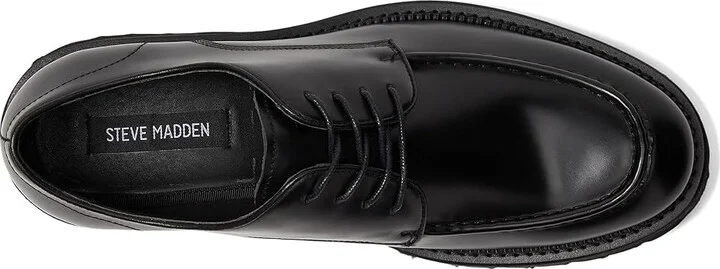Steve Madden Cace Moc Toe Oxford Men's Lace-up Boots Black : 10 D - Medium, Leather - Image 2