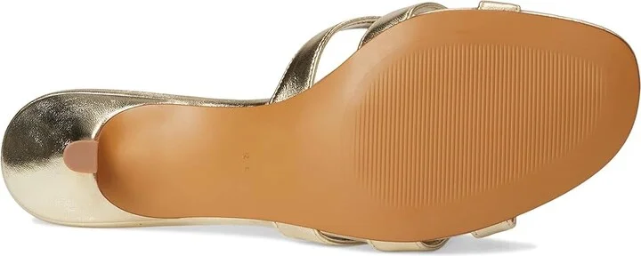 Steve Madden Cary Women's Sandals Gold Leather : 10 M, Leather/Rubber - Image 3