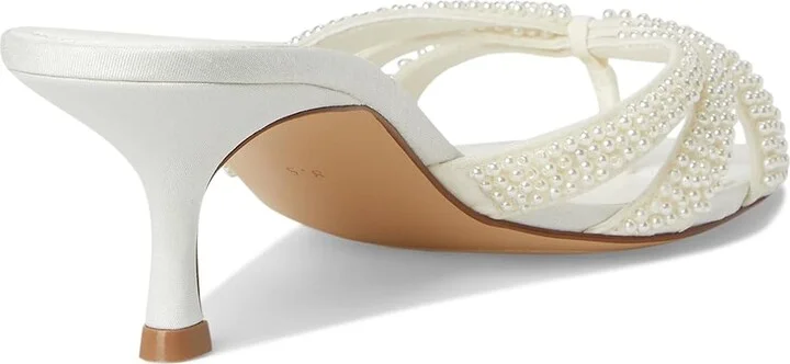 Steve Madden Cary Women's Sandals Ivory : 8.5 M, Leather/Rubber - Image 4