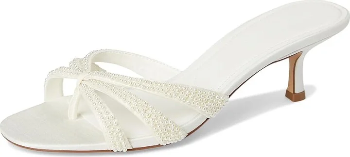 Steve Madden Cary Women's Sandals Ivory : 8.5 M, Leather/Rubber - Image 5
