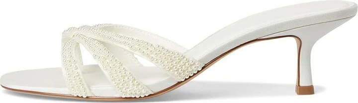 Steve Madden Cary Women's Sandals Ivory : 8.5 M, Leather/Rubber - Image 6