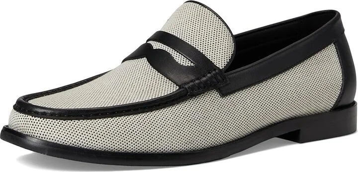Steve Madden Castille Men's Slip on Shoes Black/Beige : 13 D - Medium, Leather - Image 5