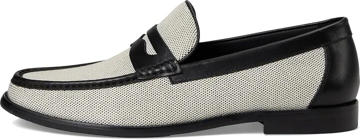 Steve Madden Castille Men's Slip on Shoes Black/Beige : 13 D - Medium, Leather - Image 6