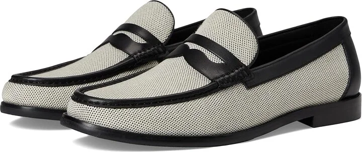 Steve Madden Castille Men's Slip on Shoes Black/Beige : 13 D - Medium, Leather