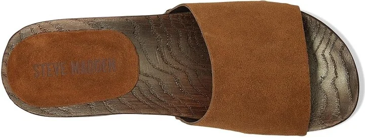 Steve Madden Cento Women's Sandals Chestnut Suede : 9 M - Image 2