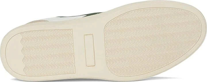 Steve Madden Centre Men's Lace up casual Shoes White/Green Leather : 9 D - Medium, Leather/Rubber - Image 3