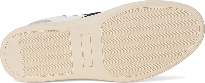Steve Madden Centre Men's Lace up casual Shoes White/Navy Leather : 8.5 D - Medium, Leather/Rubber - Image 3