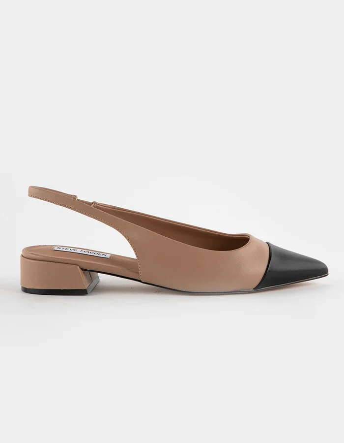 STEVE MADDEN Christann Slingback Block Heel Womens Shoes - Image 6
