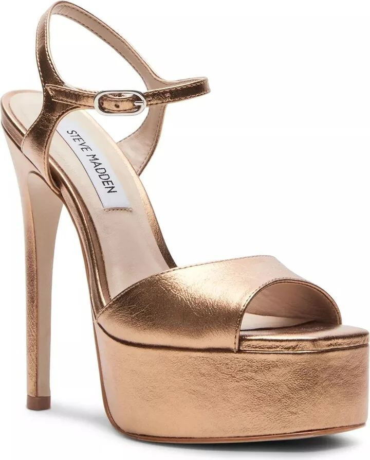 Bronze Metallic Leather