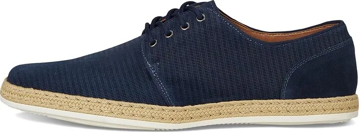 Steve Madden Colter Men's Lace Up Wing Tip Shoes Navy Suede : 8.5 D - Medium - Image 6