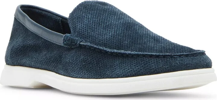 Navy Suede
