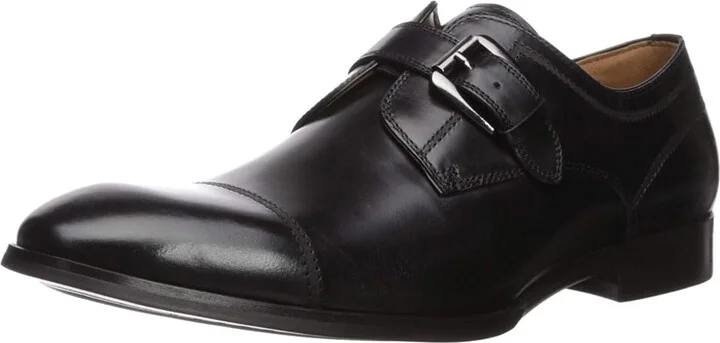 Steve Madden Covet Men's Shoes Black Leather : 7 D - Medium - Image 2