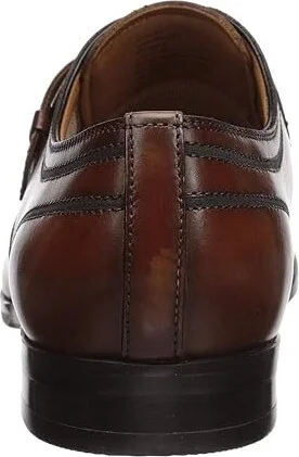 Steve Madden Covet Men's Shoes Cognac Leather : 7.5 D - Medium - Image 5