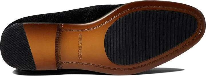 Steve Madden Crescent Men's Shoes Black Velvet : 7 D - Medium, Textile/Synthetic - Image 3