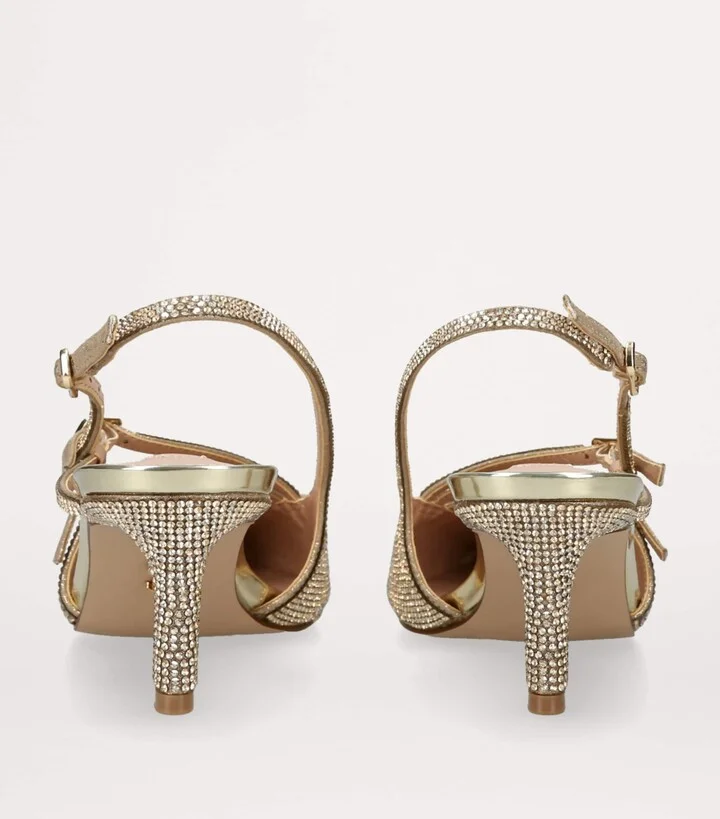 Steve Madden Crystal-Embellished Liana Slingback Pumps 60 - Image 2