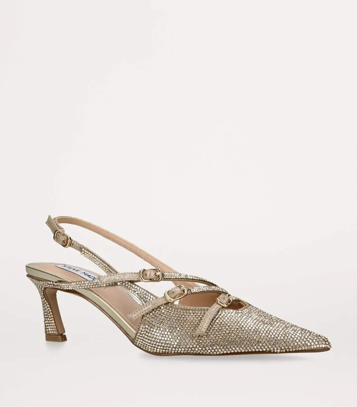 Steve Madden Crystal-Embellished Liana Slingback Pumps 60 - Image 3