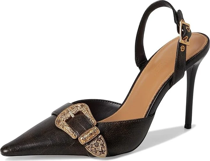 Steve Madden Delilah Women's Shoes Brown Distressed : 9 M, Synthetic - Image 5