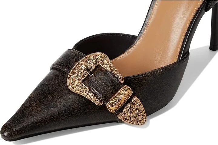 Steve Madden Delilah Women's Shoes Brown Distressed : 9 M, Synthetic - Image 7