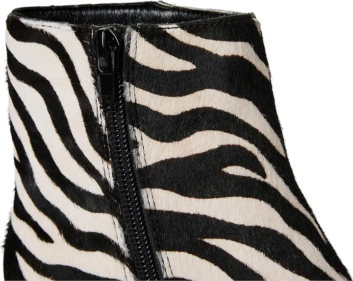 Steve Madden Delvie Women's Boots Zebra : 6 M, Rubber/Suede - Image 7
