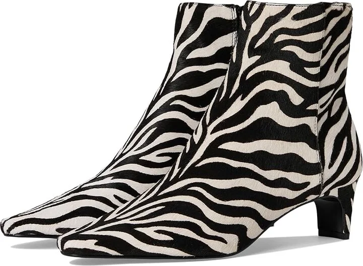 Steve Madden Delvie Women's Boots Zebra : 6 M, Rubber/Suede