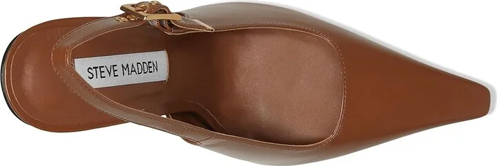 Steve Madden Divine High Women's Heels Camel Leather : 8 M, Leather/Rubber - Image 2