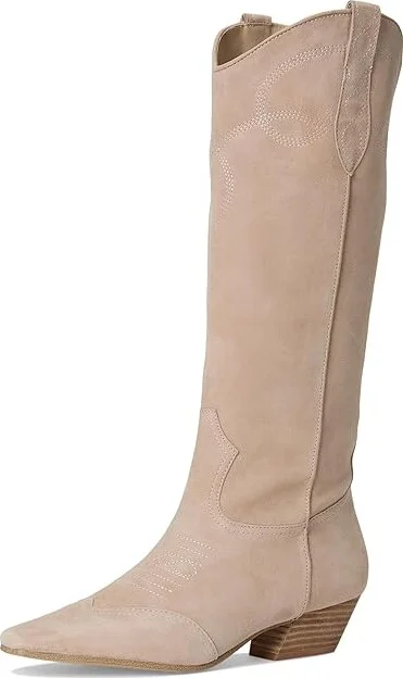 Steve Madden Dollie Women's Boots Sand Suede : 7.5 M - Image 5