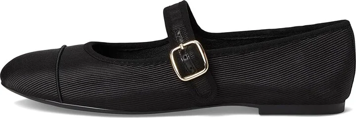 Steve Madden Dory Women's Flat Shoes Black Satin : 9 M, Rubber/Synthetic - Image 6