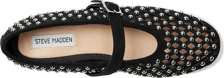 Steve Madden Dreaming Women's Flat Shoes Black Stud : 10 M, Mesh - Image 2