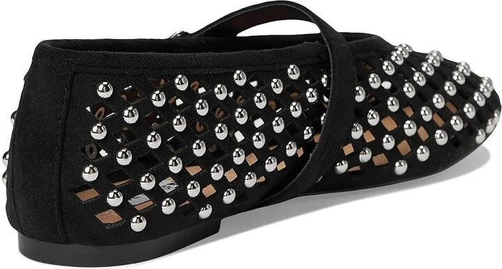 Steve Madden Dreaming Women's Flat Shoes Black Stud : 10 M, Mesh - Image 4