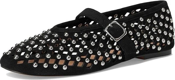 Steve Madden Dreaming Women's Flat Shoes Black Stud : 10 M, Mesh - Image 5