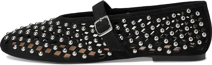 Steve Madden Dreaming Women's Flat Shoes Black Stud : 10 M, Mesh - Image 6