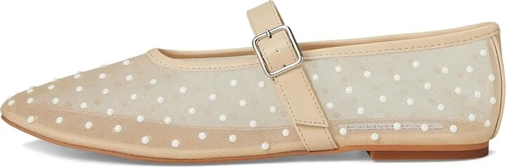 Steve Madden Dreaming Women's Flat Shoes Ivory Pearl : 8 M, Mesh - Image 6