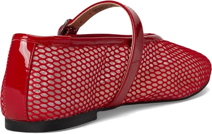 Steve Madden Dreaming Women's Flat Shoes Red : 5.5 M, Mesh - Image 4