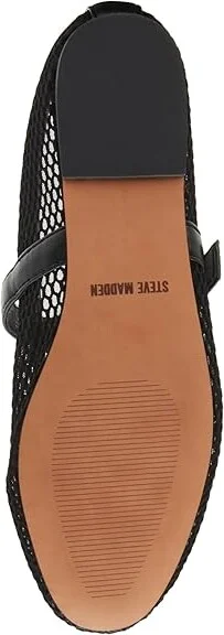 Steve Madden Dreaming Women's Flat Shoes Red : 5.5 M, Mesh - Image 9