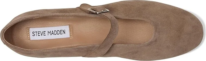 Steve Madden Dreaming Women's Flat Shoes Taupe Suede : 11 M, Mesh - Image 2