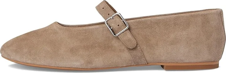 Steve Madden Dreaming Women's Flat Shoes Taupe Suede : 11 M, Mesh - Image 6