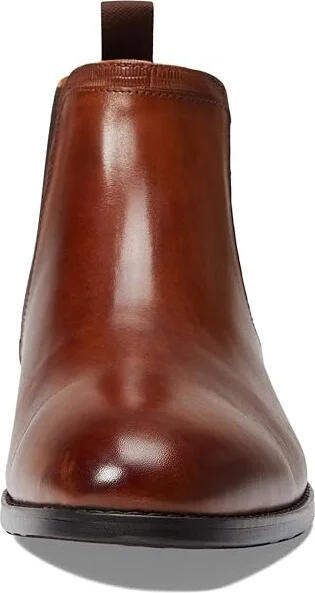 Steve Madden Duke Men's Boots Cognac Leather : 7.5 D - Medium - Image 2