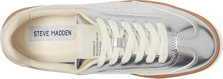 Steve Madden Duo Women's Shoes Silver : 7 M, Leather - Image 2