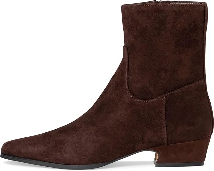 Steve Madden Dusty Women's Shoes Chocolate Brown Suede : 6.5 M, Leather - Image 6