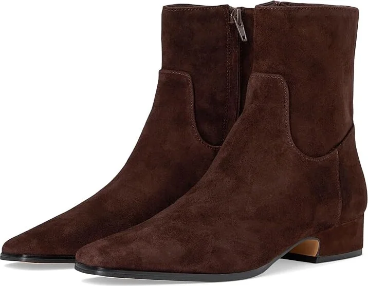Chocolate Brown Suede