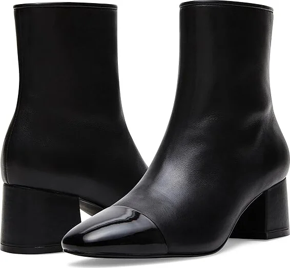 Steve Madden Eiffel Women's Boots Black Leather : 6.5 M