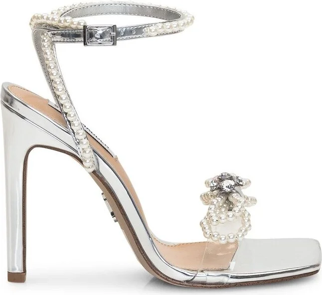 Steve Madden Embellished Ankle Strap Sandals