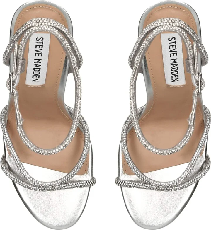 Steve Madden Embellished Bryanna Sandals 100 - Image 4