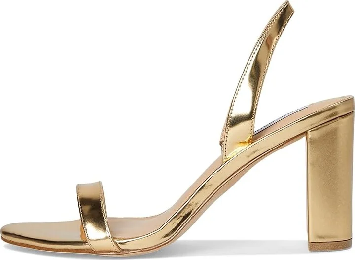 Steve Madden Emilie Women's Sandals Silver Foil : 10 M, Leather/Rubber - Image 11