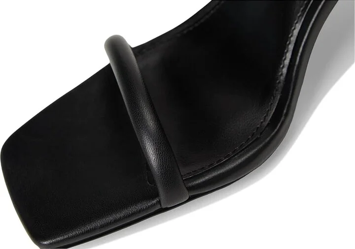 Steve Madden Eryka Women's Sandals Black Leather : 7 M, Rubber/Synthetic - Image 7