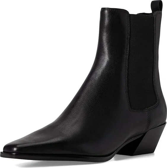Steve Madden Evan Women's Boots Black Leather : 6 M, Leather/Rubber - Image 5