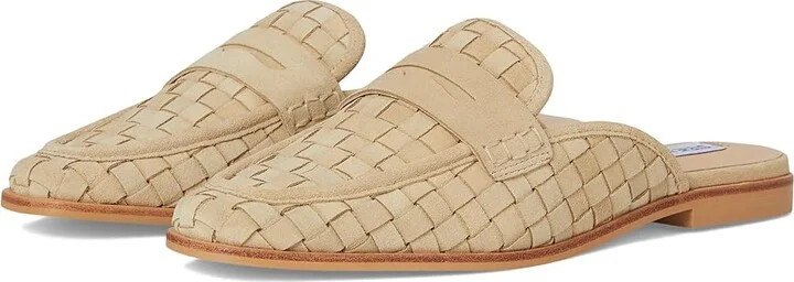Steve Madden Faze Women's Flat Shoes Sand Suede : 10 M, Leather